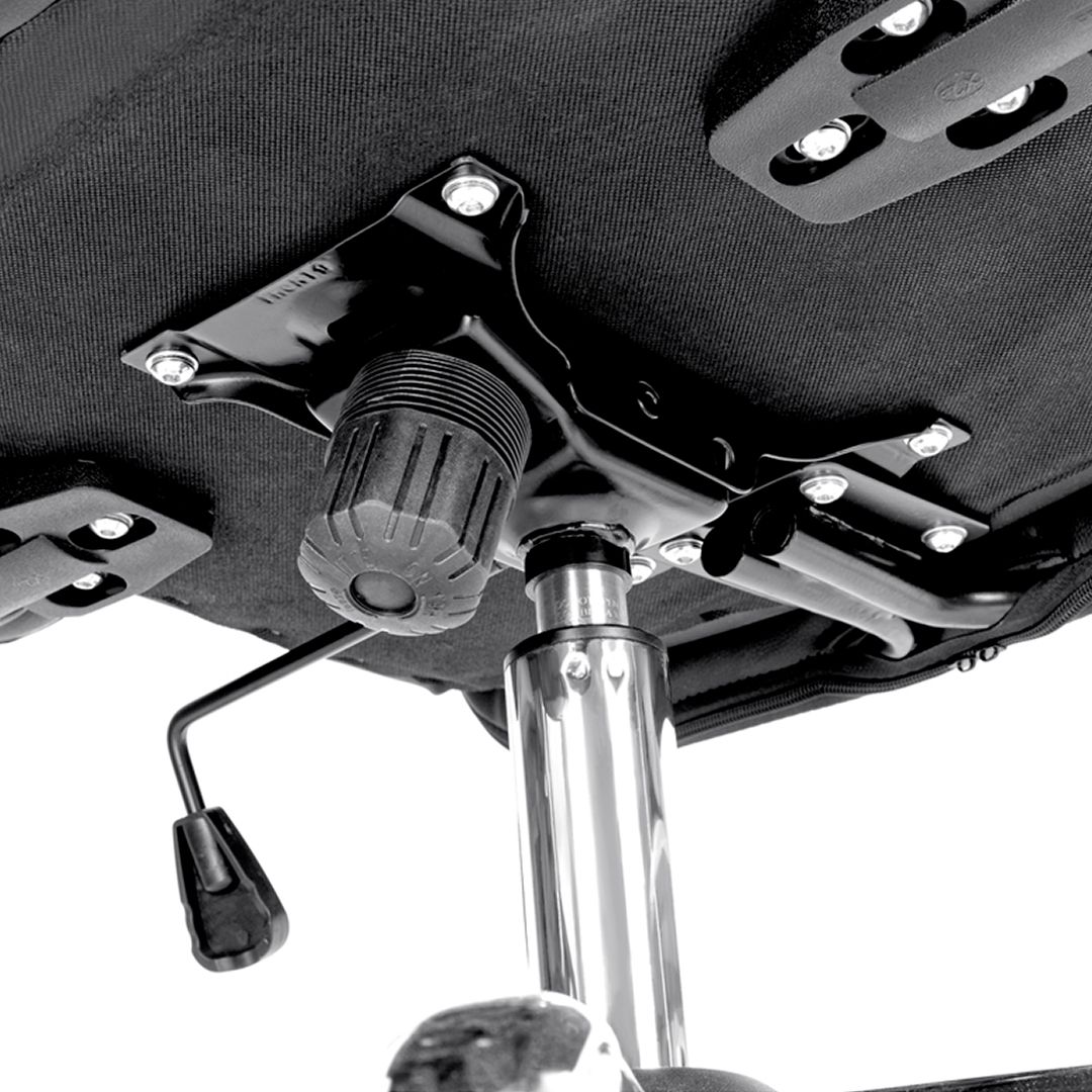 Кресло для персонала Helmi HL-M09 LUX, искусственная кожа, черное / Кресла для персонала №7