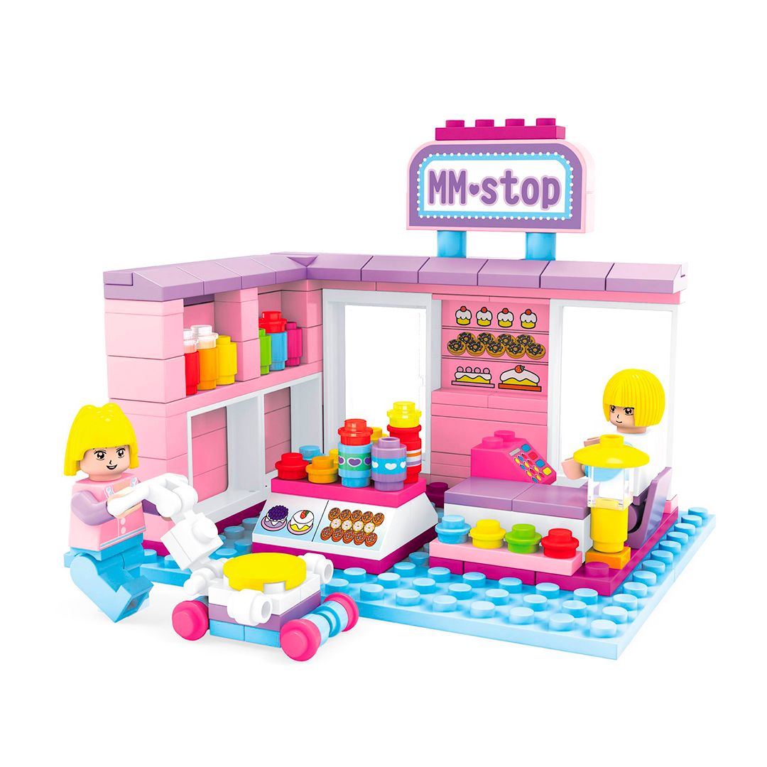Игровой конструктор Ausini 24409 "Мир Чудес. Магазин сладостей", 152 детали