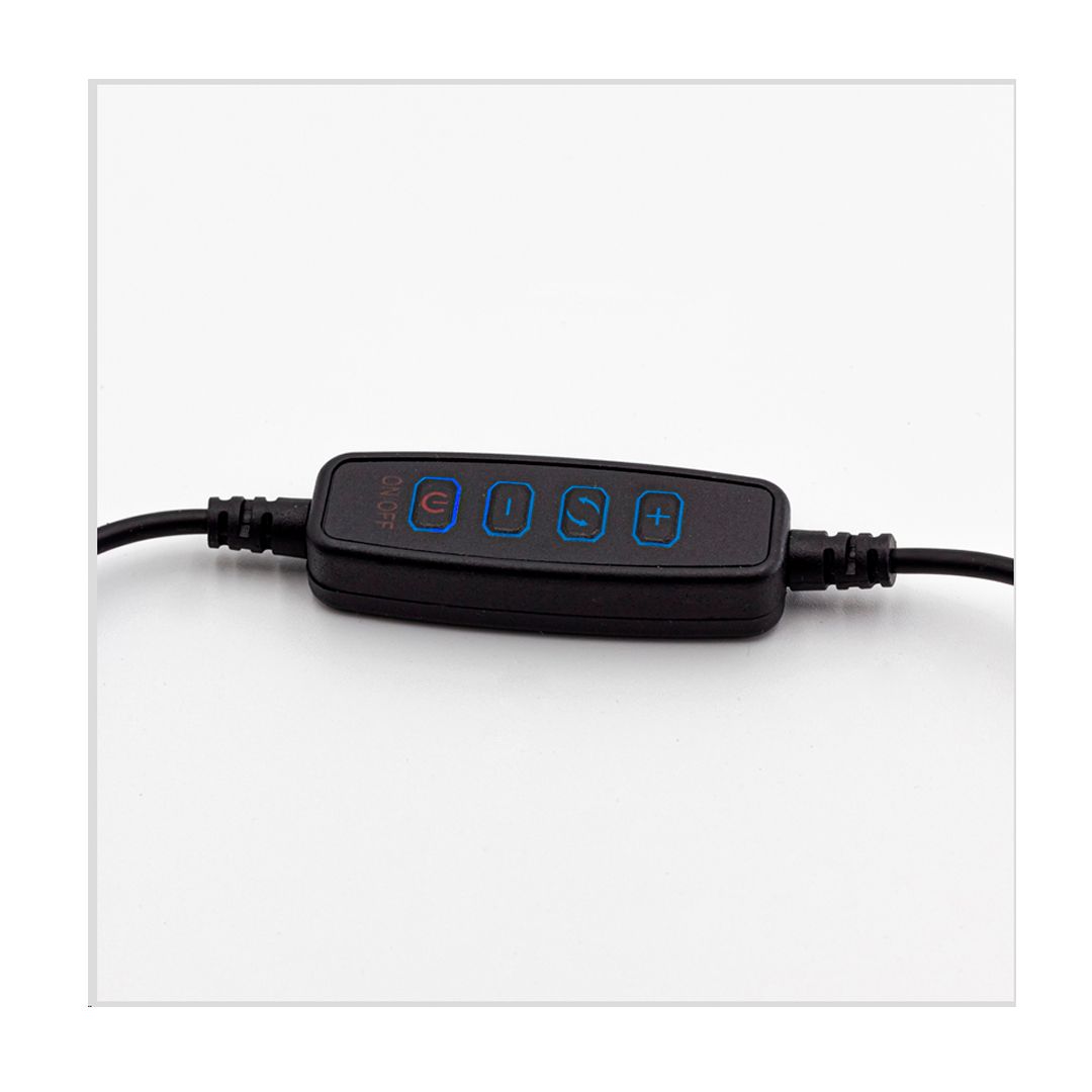 Светильник настольный кольцевой Artstyle TL-604B, 12 Вт, LED, диммирование 10 уровней, гибкая стойка / Светильники настольные №6