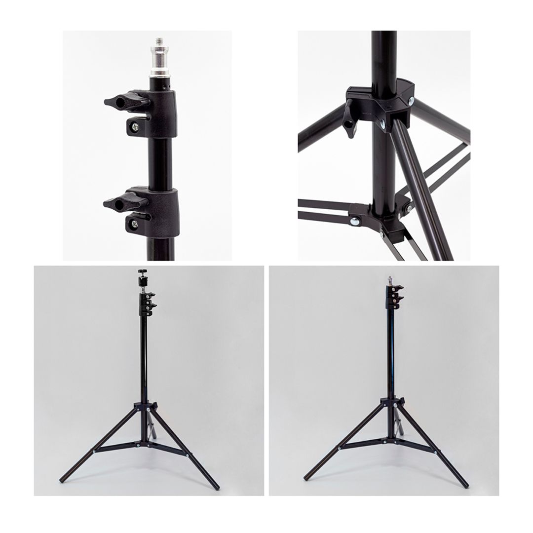 Светильник настольный кольцевой Artstyle TL-602B, 12 Вт, LED, диммирование 10 уровней, штатив 1,6 м / Светильники настольные №8