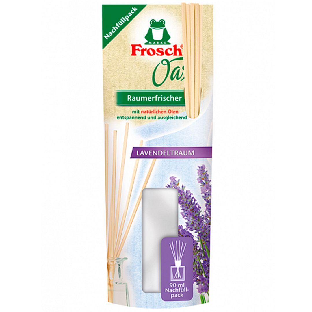 Освежитель воздуха Frosch "Лаванда", 90 мл, запаска / Освежители воздуха