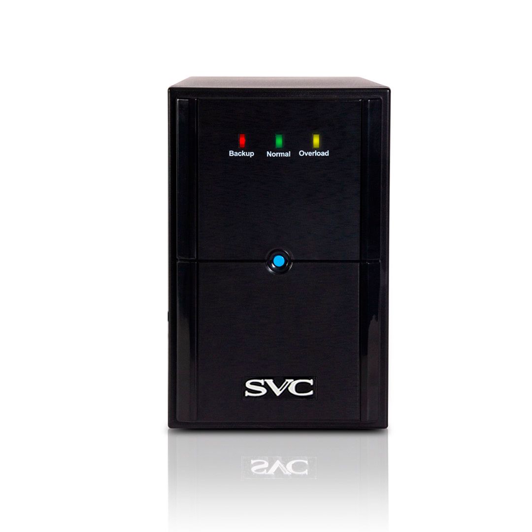 ИПБ SVC V-1200-L, 1200ВА/720Вт, черный / Источники бесперебойного питания №2