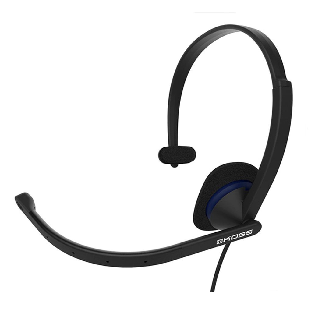 Гарнитура Koss CS-195, диапазон частот 20-22000 Гц, черный/синий / Гарнитуры