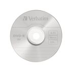 Диск DVD-R Verbatim, 4.7 GB, 16х, қаптамада 10 дана