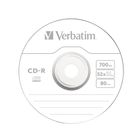 Диск CD-R Verbatim, 700 Mb, 52х, 25 шт/упак