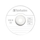 Диск CD-R Verbatim, 700 Mb, 52х, 10 шт/упак