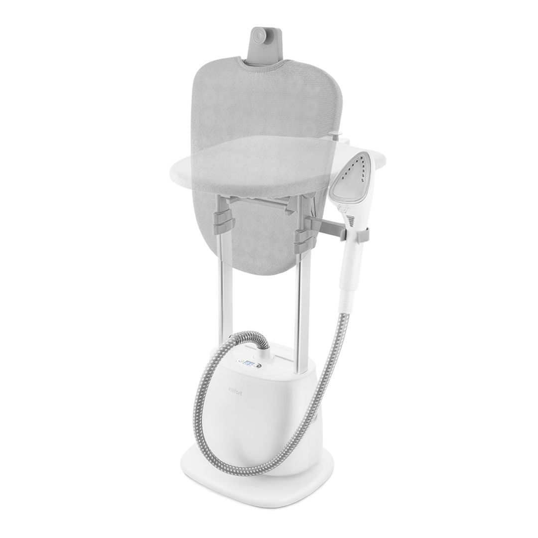 Отпариватель Kitfort КТ-975, мощность 1580 Вт, резервуар 1,5 л, белый/серый / Уход за одеждой №2