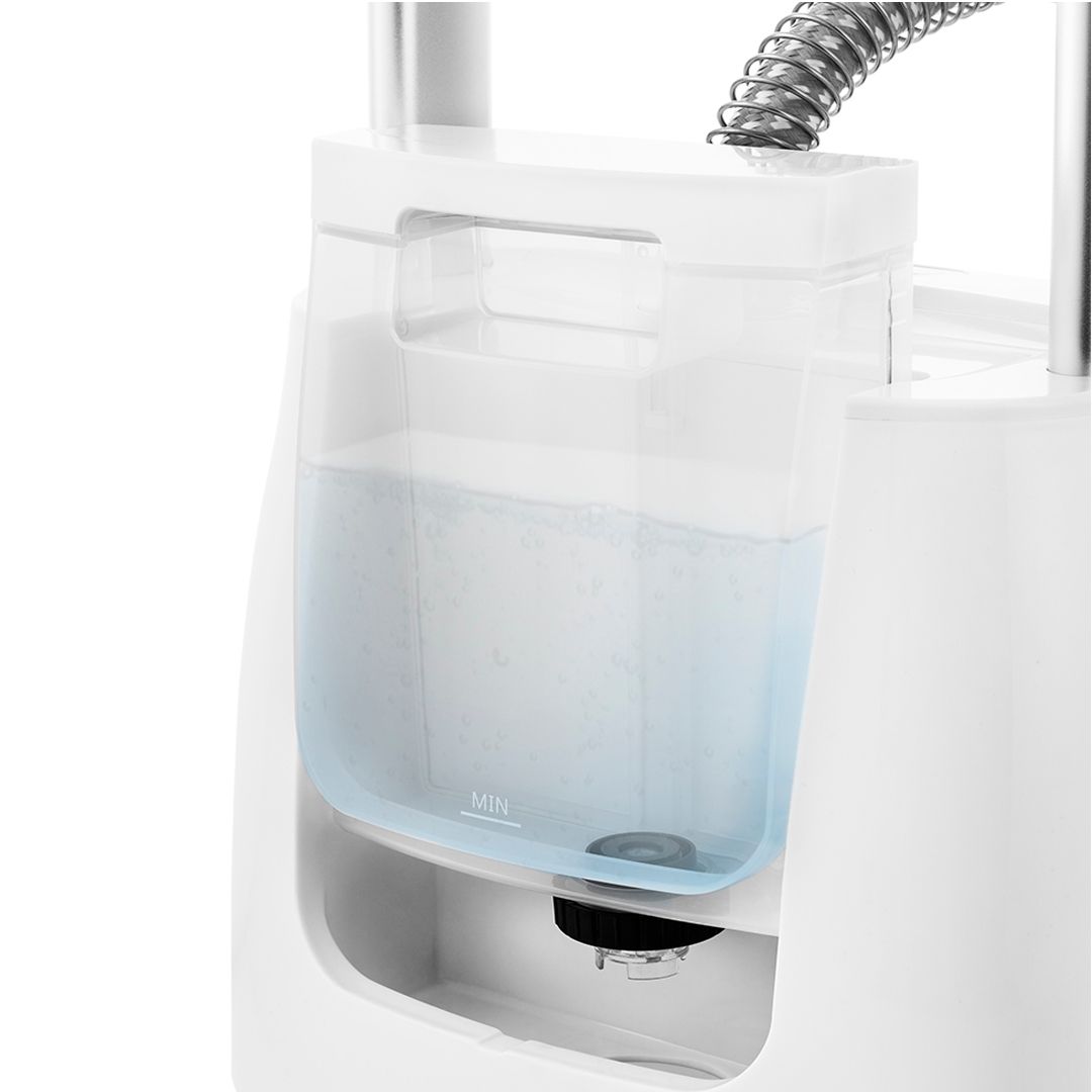 Отпариватель Kitfort КТ-975, мощность 1580 Вт, резервуар 1,5 л, белый/серый / Уход за одеждой №5