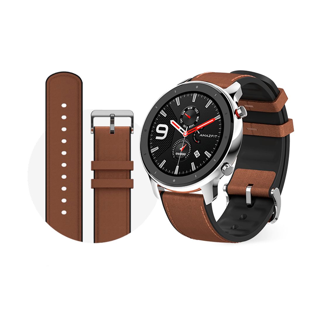 Смарт-часы Amazfit GTR A1902, 410 мАч, 47 мм, стальной / Фитнес браслеты, смарт часы №3