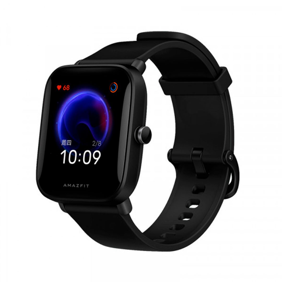 Смарт-часы Amazfit Bip U Pro A2008, черные / Фитнес-браслеты, смарт часы