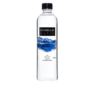 "Shymbulak Water" газдалмаған ауыз суы, 0,5 л, пластик бөтелке / Ауыз су