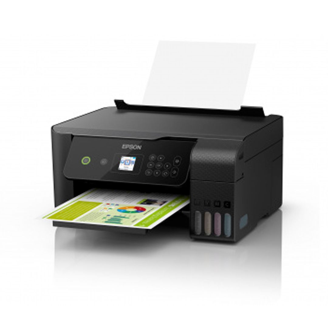 МФУ струйное цветное Epson L3160, A4, 5760*1440, 33 стр/мин, без кабеля USB, Wi-Fi / Струйные №2