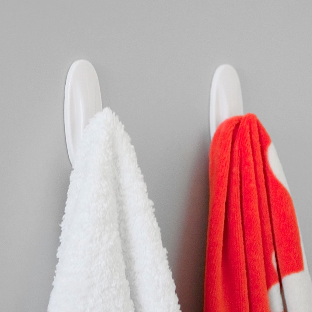 Крючок самоклеящийся Aviora, большой, белый, до 3 кг, 2 шт. / Средства по уходу за одеждой №3 oe.kz Крючок самоклеящийся Aviora, большой, белый, до 3 кг, 2 шт. / Средства по уходу за одеждой №3