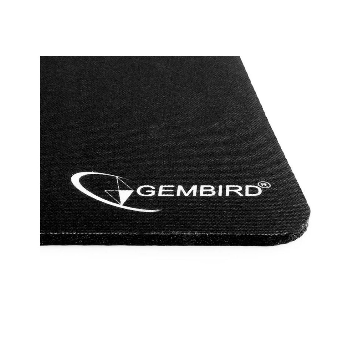 Коврик для мыши Gembird MP-GAME14, черный, резиновая основа, тканевая поверхность, 250*200*3 мм / Коврики для мыши №2