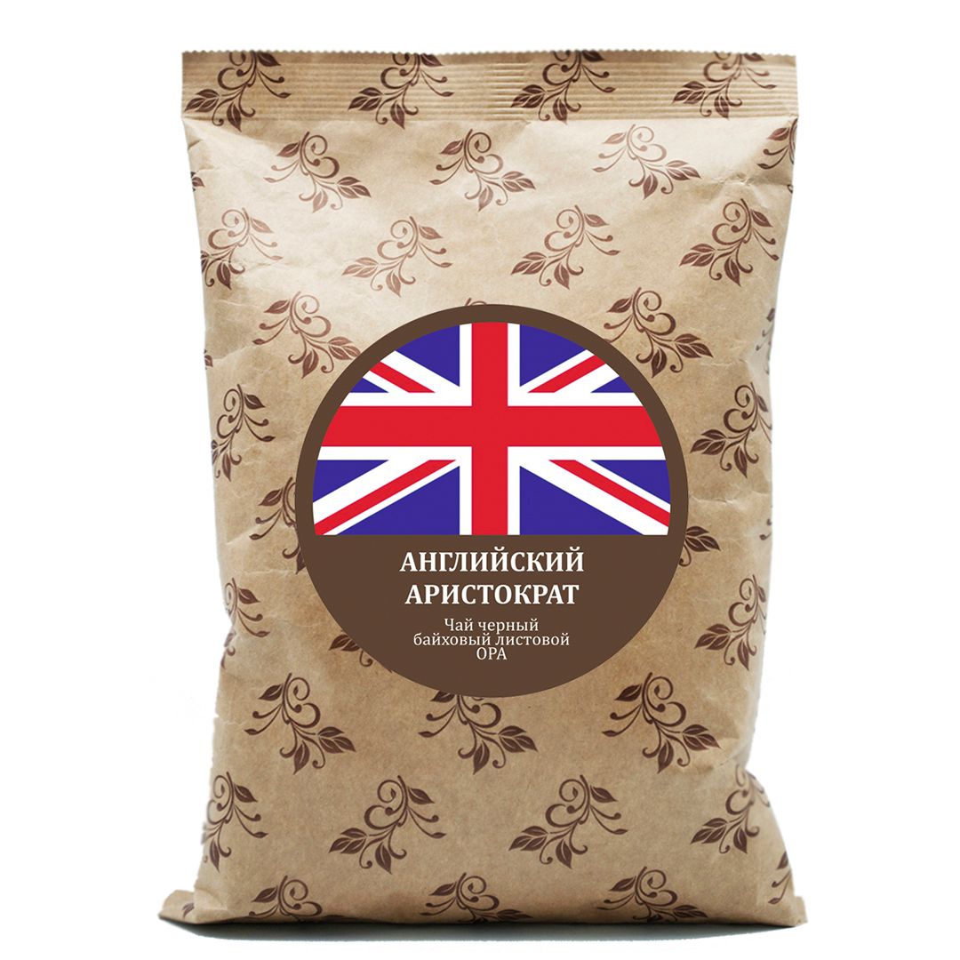 Чай Чайные Шедевры "Английский аристократ", черный, 500 гр, листовой / Чай листовой oe.kz Чай Чайные Шедевры "Английский аристократ", черный, 500 гр, листовой / Чай листовой