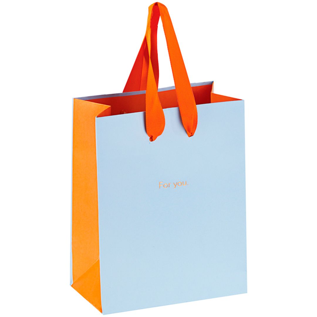 Пакет подарочный Meshu "Duotone. Sky blue", размер 26*32*12 см, матовая ламинация / Упаковка подарков oe.kz Пакет подарочный Meshu "Duotone. Sky blue", размер 26*32*12 см, матовая ламинация / Упаковка подарков