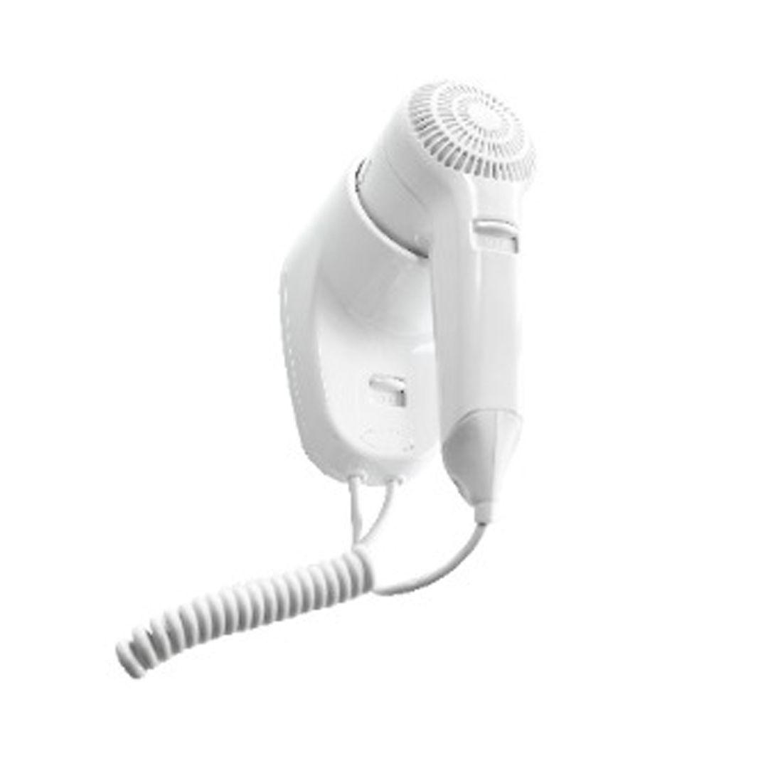 Фен для волос настенный Almacom HFD-1200A, белый / null