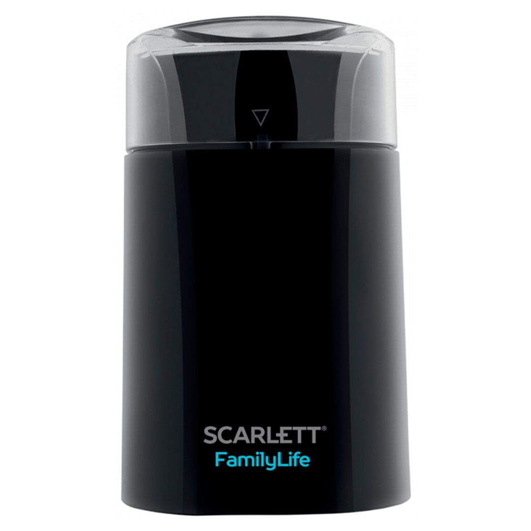 Кофемолка Scarlett SC-CG44505, электрическая, вместимость 60 г, черная / Кофемолки	