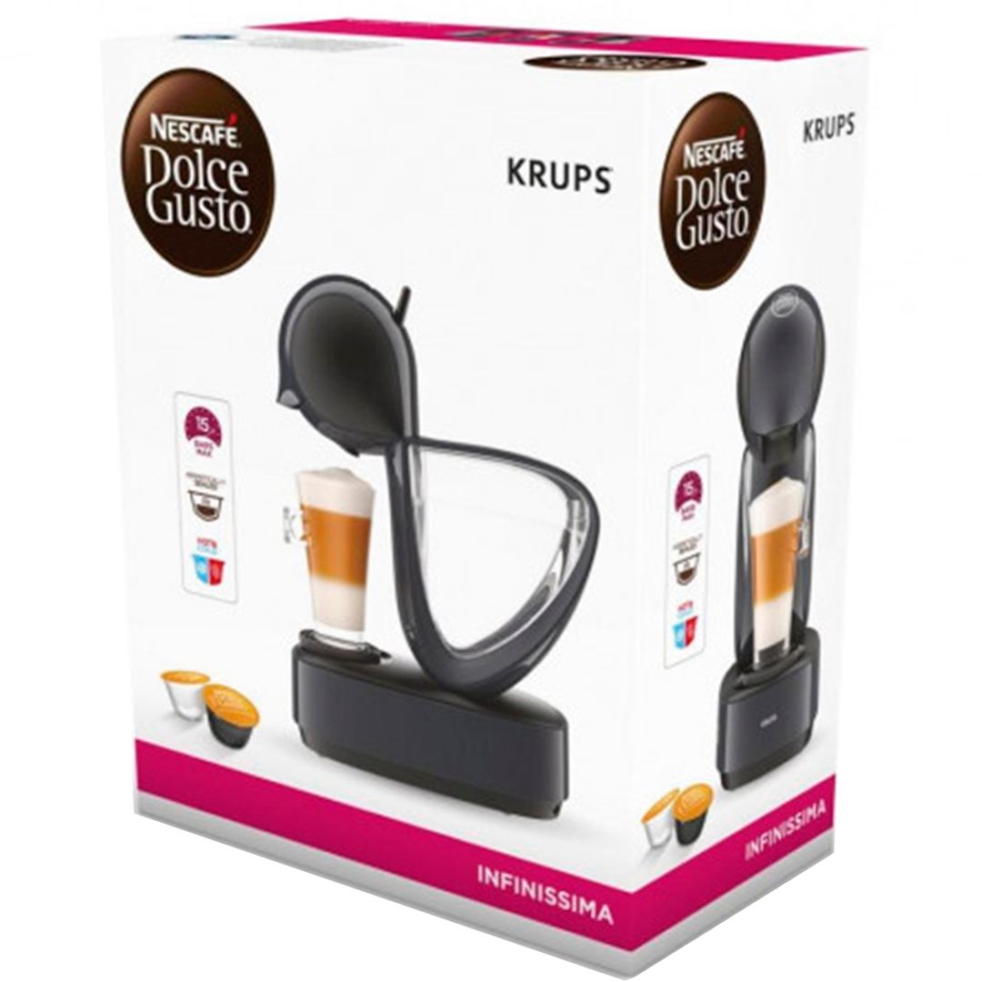 Капсульная кофемашина Krups Dolce Gusto KP173B10, 1500 Вт, черная / Кофемашины	 №7