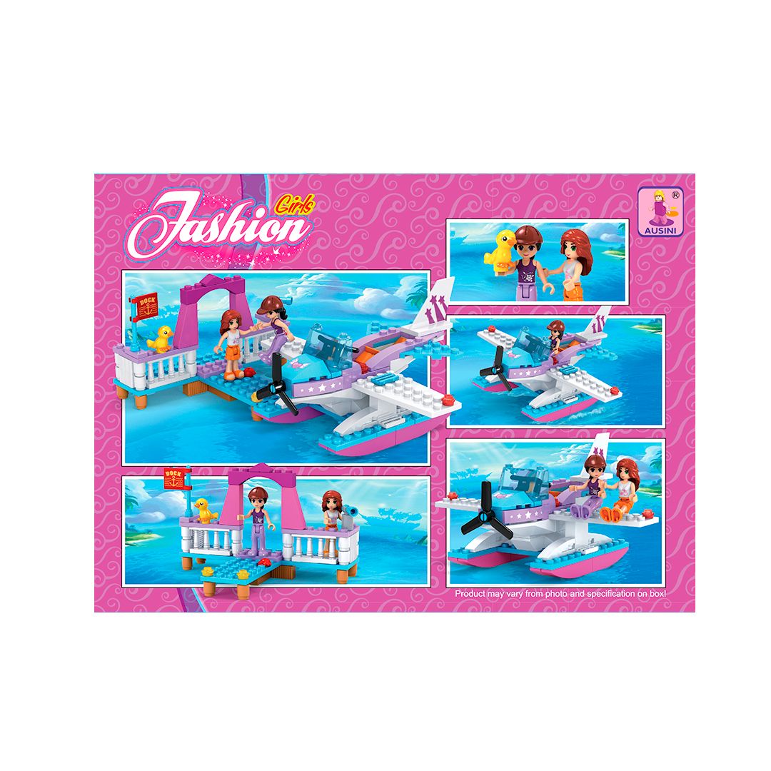 Игровой конструктор Ausini 24418 "Мир Чудес. Гидросамолет подружек", 161 деталь / Конструкторы №3 oe.kz Игровой конструктор Ausini 24418 "Мир Чудес. Гидросамолет подружек", 161 деталь / Конструкторы №3