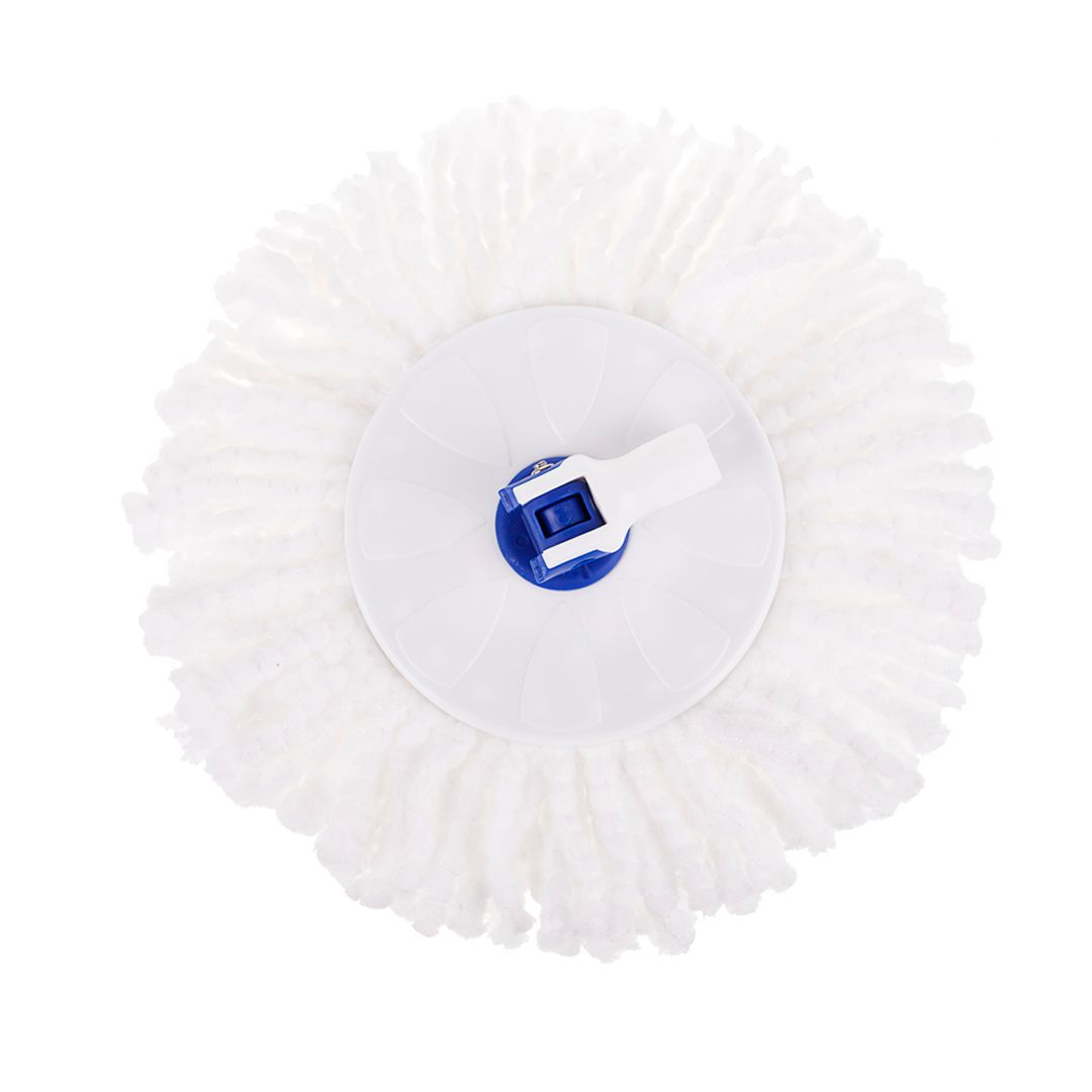 Комплект для уборки OfficeClean Professional, с функцией самоотжим, ведро+швабра с круглой насадкой / Швабры и комплекты №5