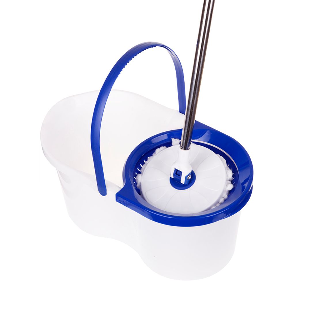 Комплект для уборки OfficeClean Professional, с функцией самоотжим, ведро+швабра с круглой насадкой / Швабры и комплекты №7