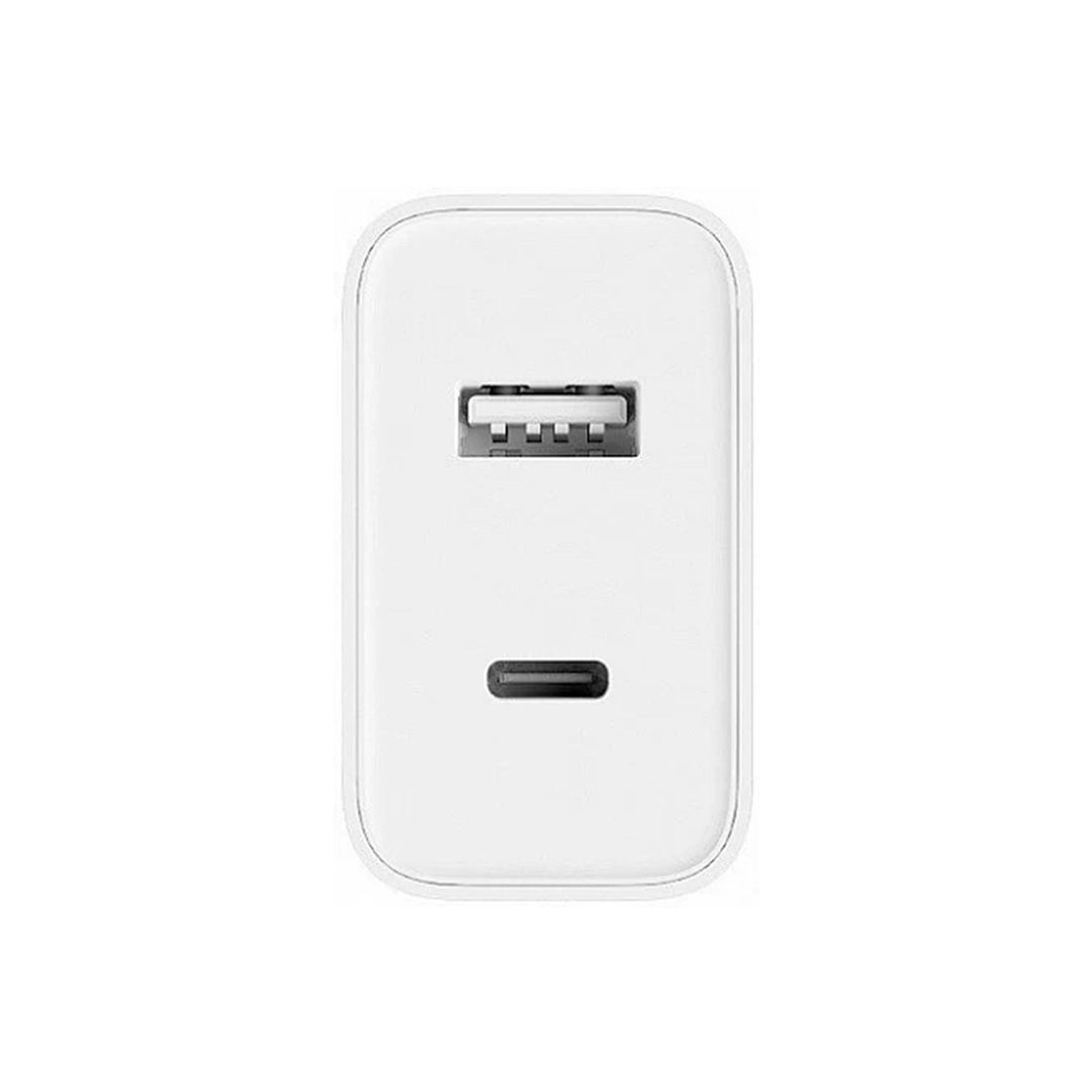 Универсальное зарядное устройство Xiaomi Mi, 33W Wall Charger, Type-A + Type-C, белый