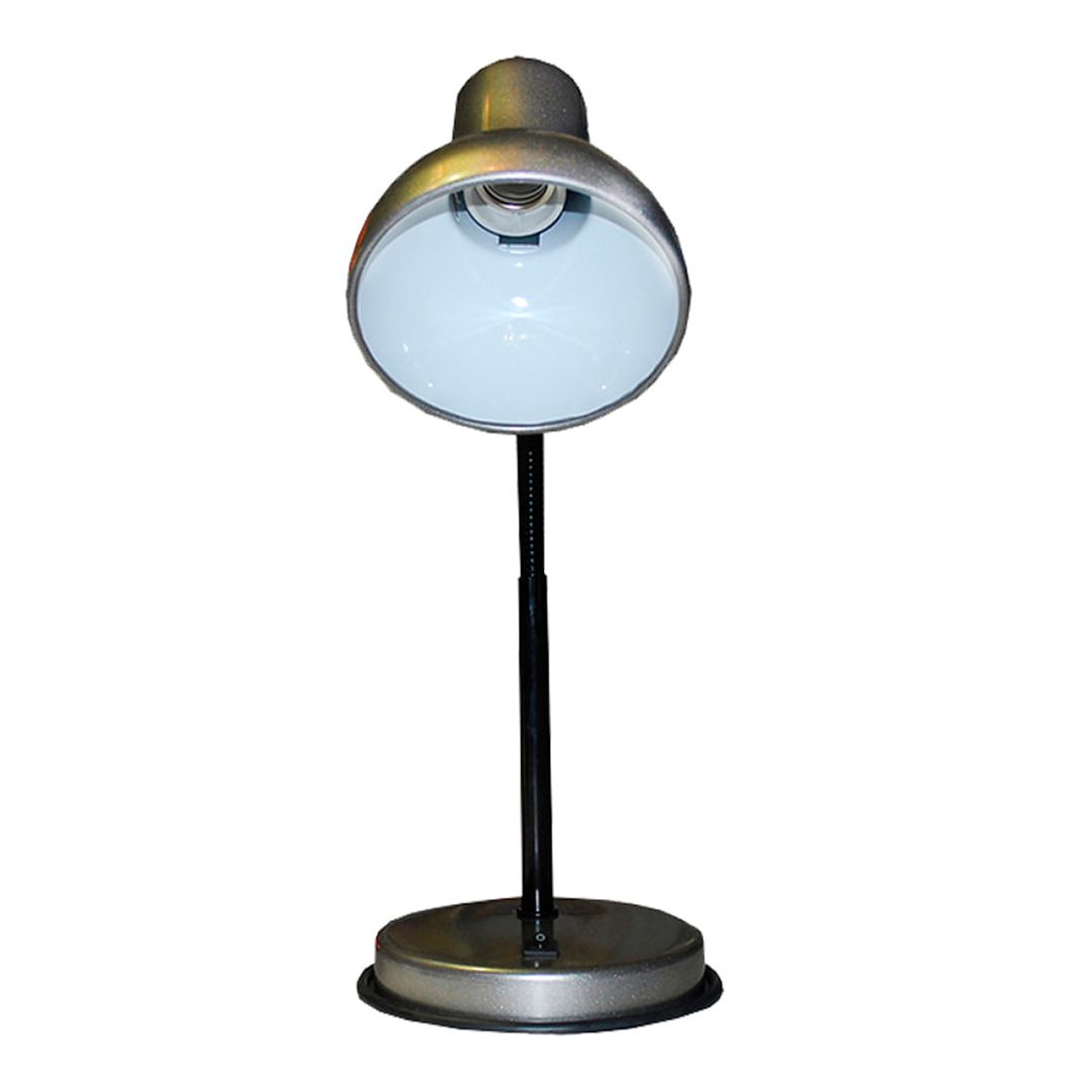 Светильник настольный "НТ 2077А", на подставке, гибкая стойка, серебро / Светильники настольные №2