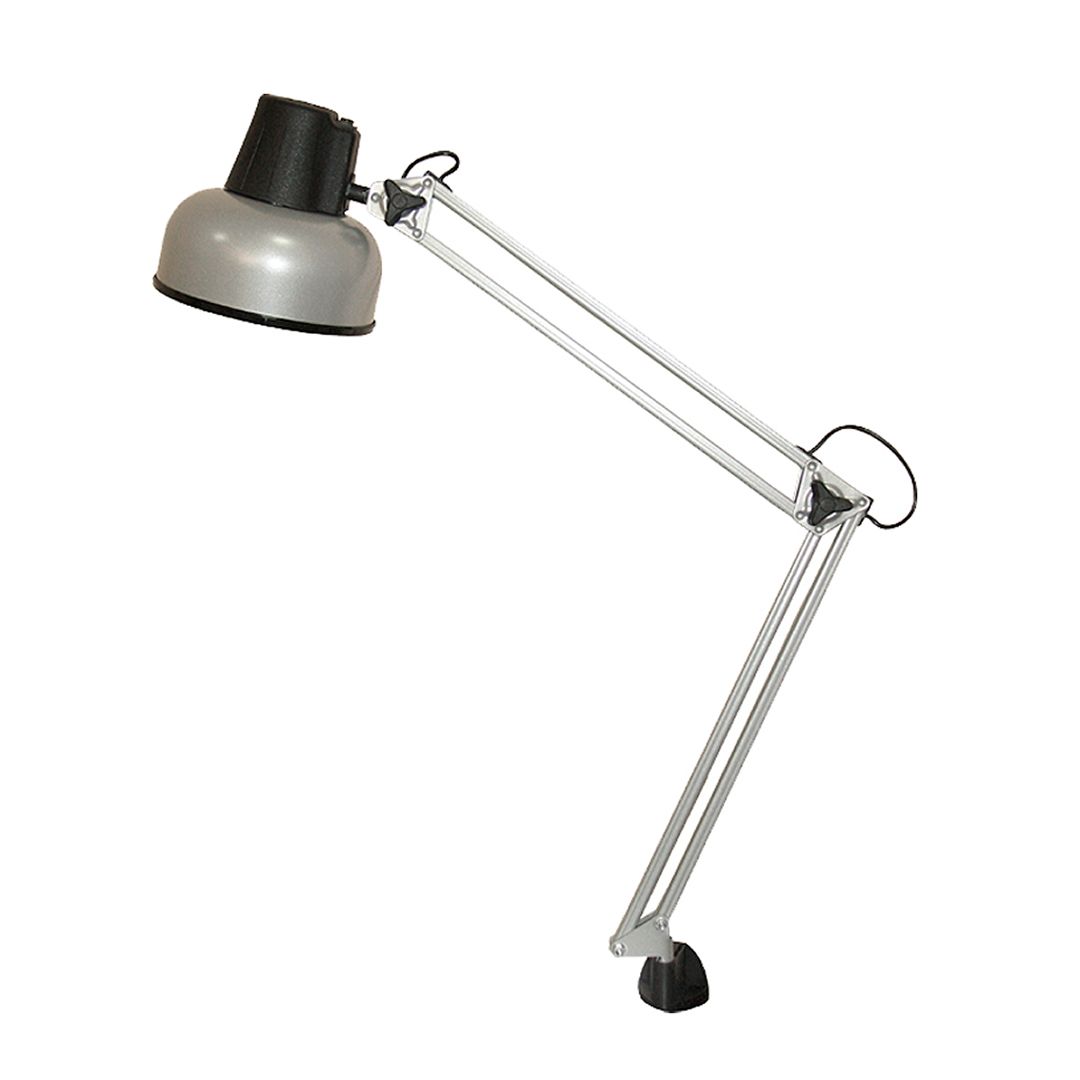 Светильник настольный Трансвит "Бета" МС, на струбцине, серебро / Светильники настольные oe.kz Светильник настольный Трансвит "Бета" МС, на струбцине, серебро / Светильники настольные