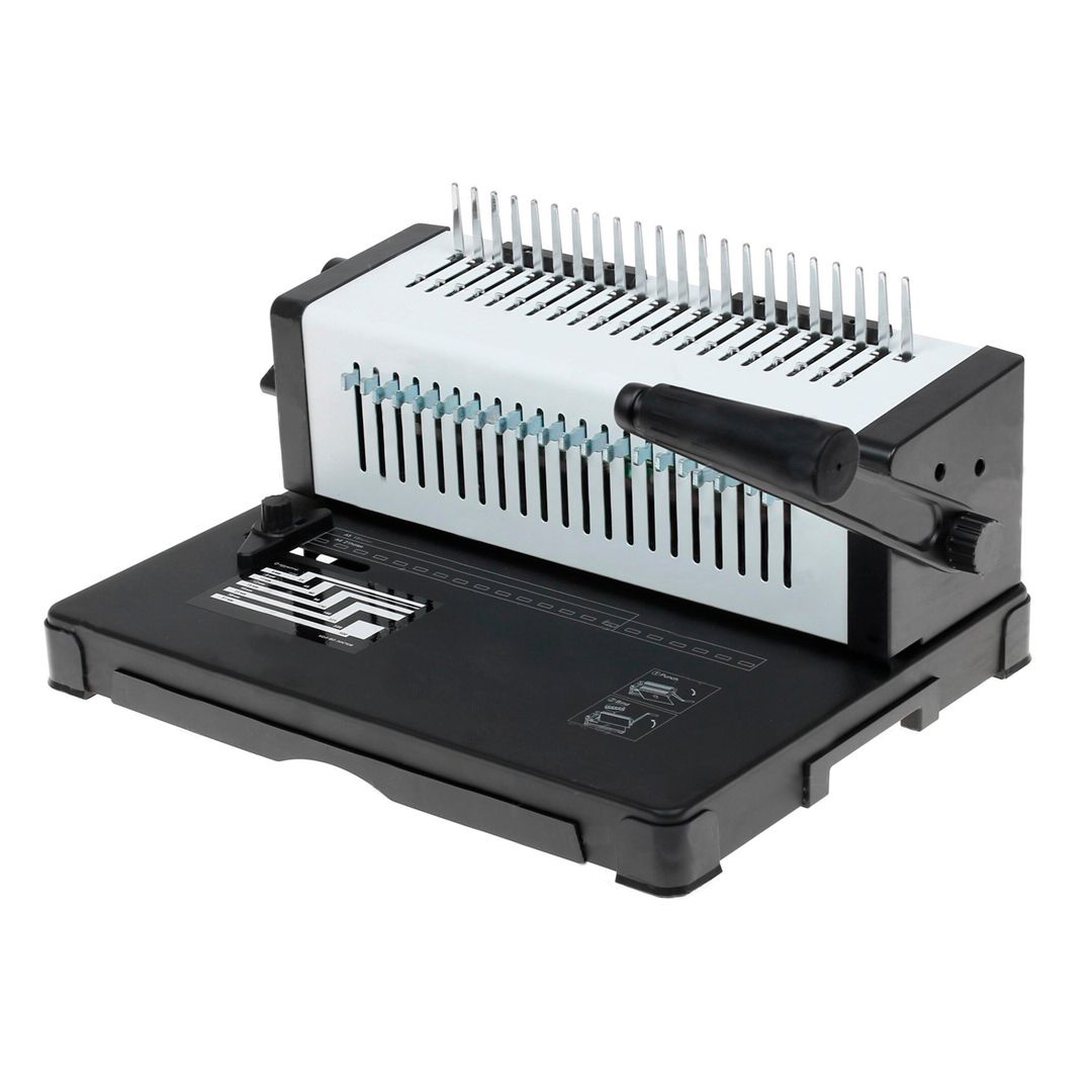 Переплетная машина Гелеос "БП-25ПРО", на пластиковую пружину, переплет максимально 500 листов / Переплетные машины oe.kz Переплетная машина Гелеос "БП-25ПРО", на пластиковую пружину, переплет максимально 500 листов / Переплетные машины