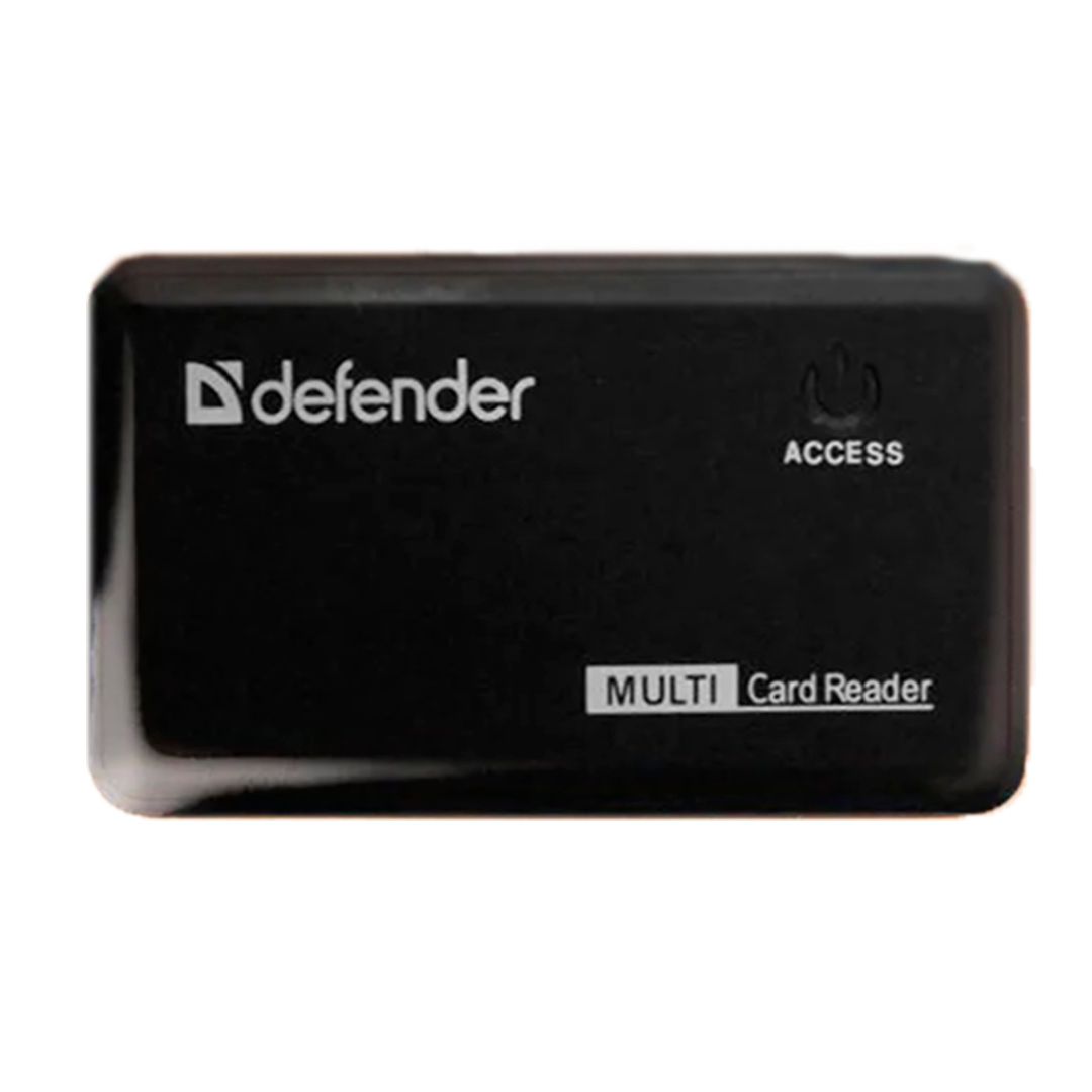 Картридер универсальный Defender Optimus, USB 2.0, 5 слотов, черный / Карты памяти oe.kz Картридер универсальный Defender Optimus, USB 2.0, 5 слотов, черный / Карты памяти