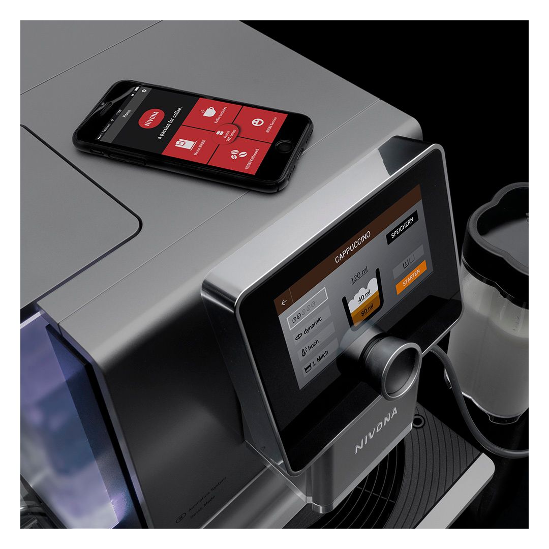 Кофемашина Nivona CafeRomatica NICR 970, зерновой, титан / Кофемашины	 №2