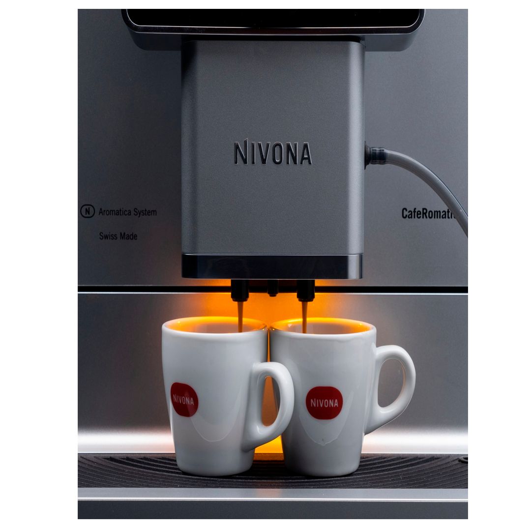 Кофемашина Nivona CafeRomatica NICR 970, зерновой, титан / Кофемашины	 №12