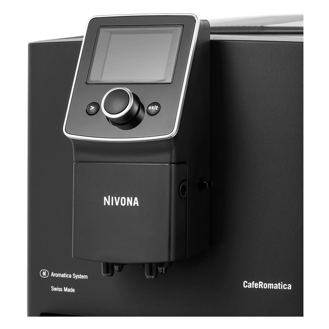 Кофемашина Nivona CafeRomatica NICR 820, зерновой, черная / Кофемашины	 №4