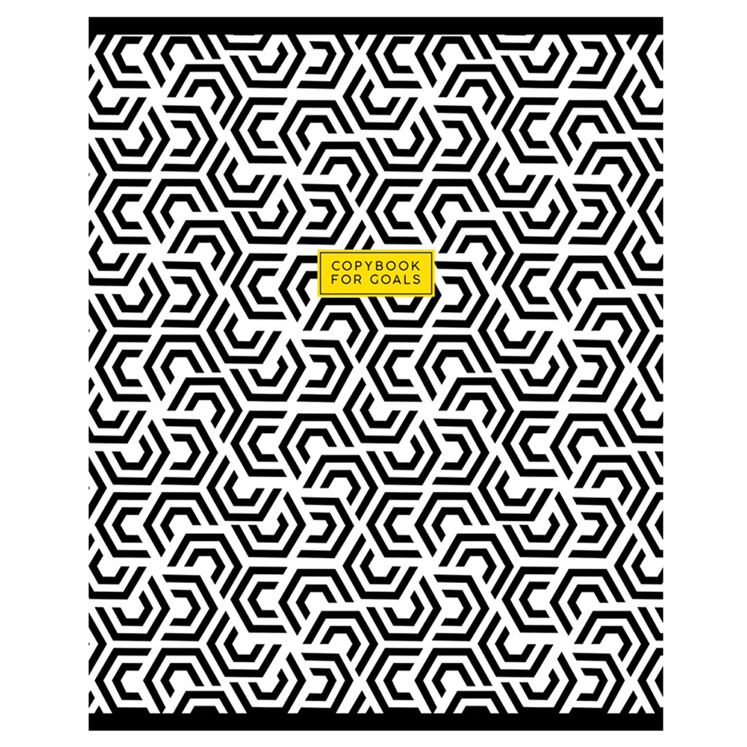 Тетрадь ArtSpace "Узоры. Quite the thing" А5, 96 листов, в линейку, на скрепке / Тетради №3