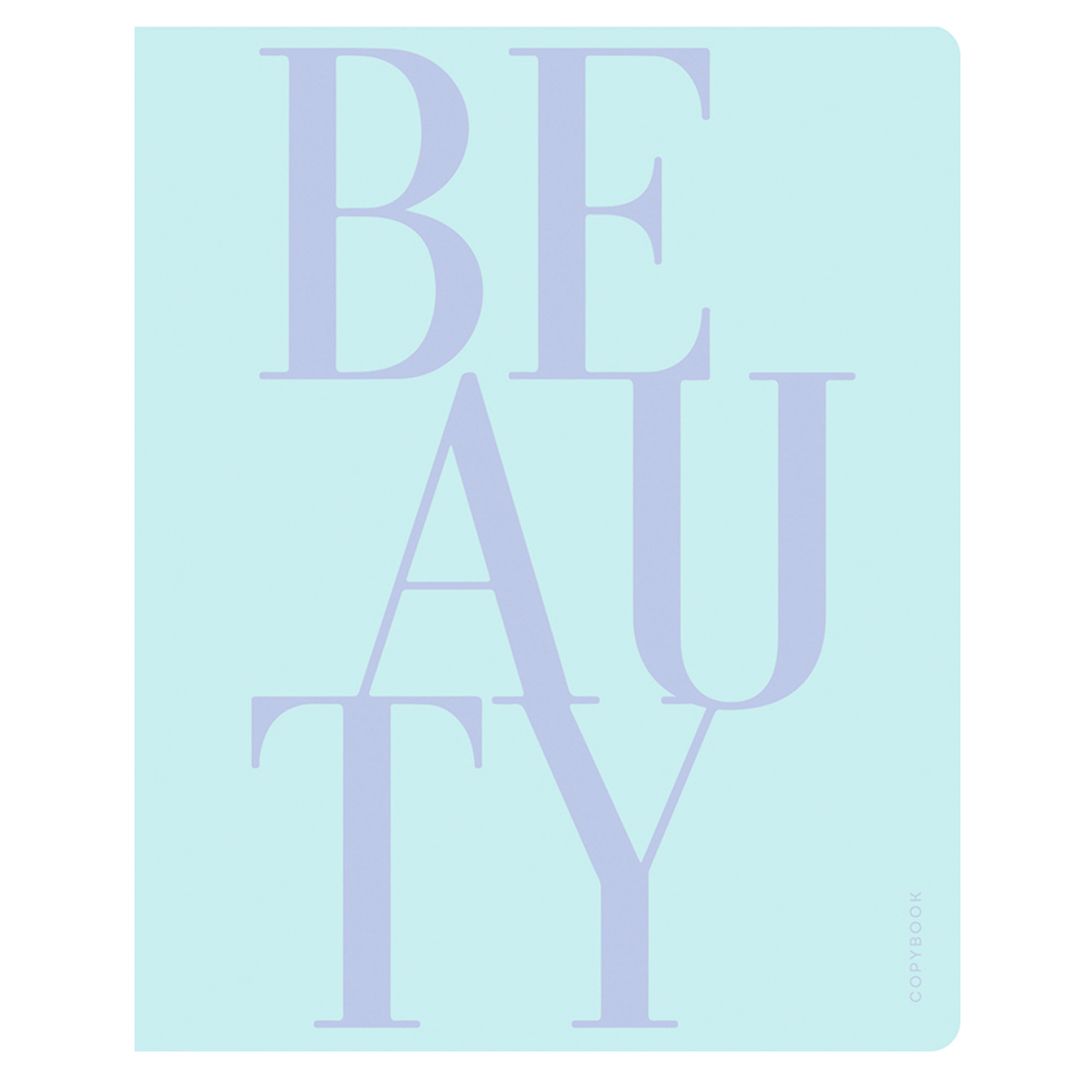 Тетрадь Greenwich Line "Beauty shapes", А5, 48 листов, в клетку, тиснение фольгой, на скрепке / Тетради №2