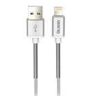 Кабель OLMIO HD, USB 2.0 - lightning, 1,2 м, 2,1 A, белый