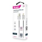 Кабель OLMIO HD, USB 2.0 - lightning, 1,2 м, 2,1 A, белый