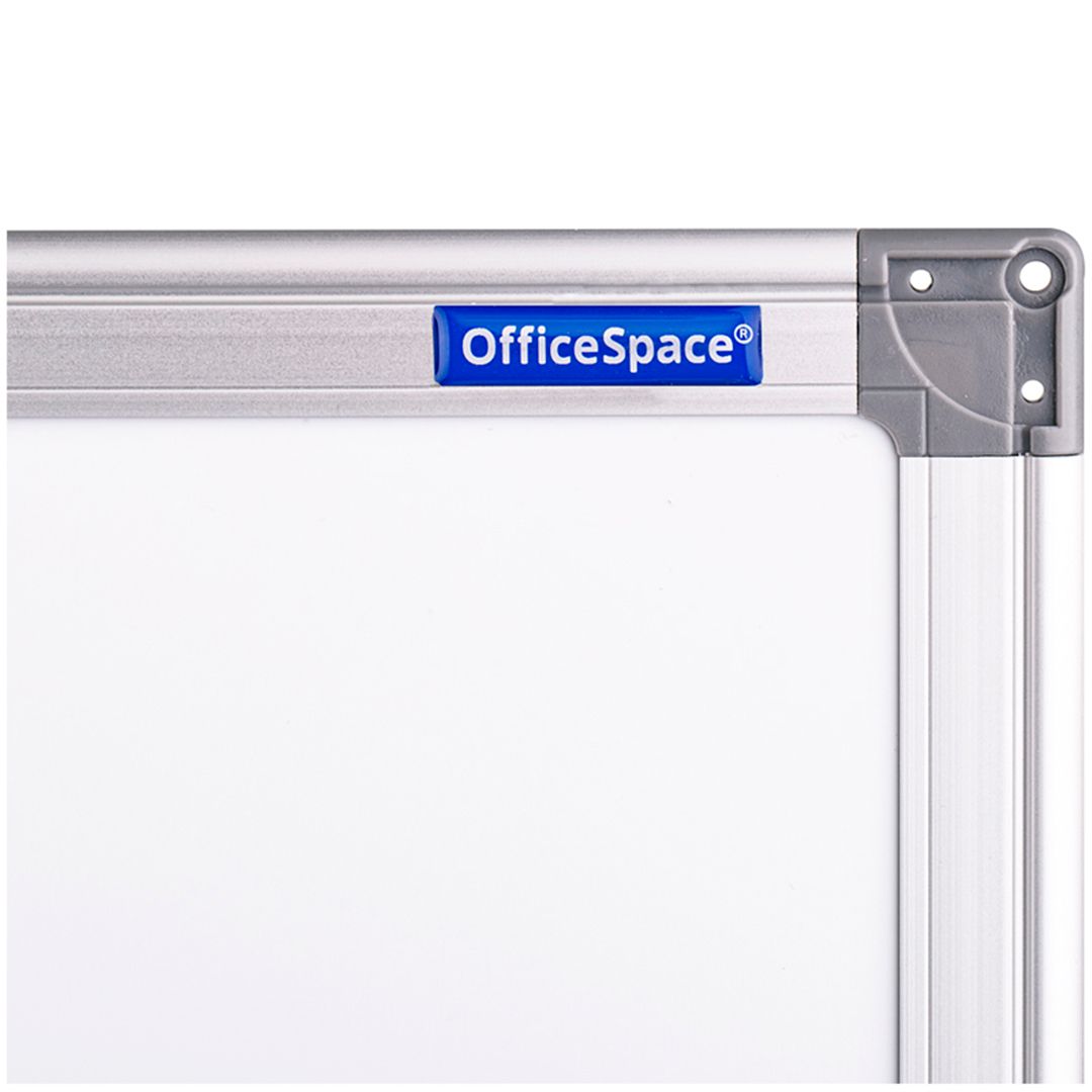 Доска магнитно-маркерная OfficeSpace, размер 60*90 см, с полочкой для аксессуаров / Магнитно-маркерные доски №3 oe.kz Доска магнитно-маркерная OfficeSpace, размер 60*90 см, с полочкой для аксессуаров / Магнитно-маркерные доски №3