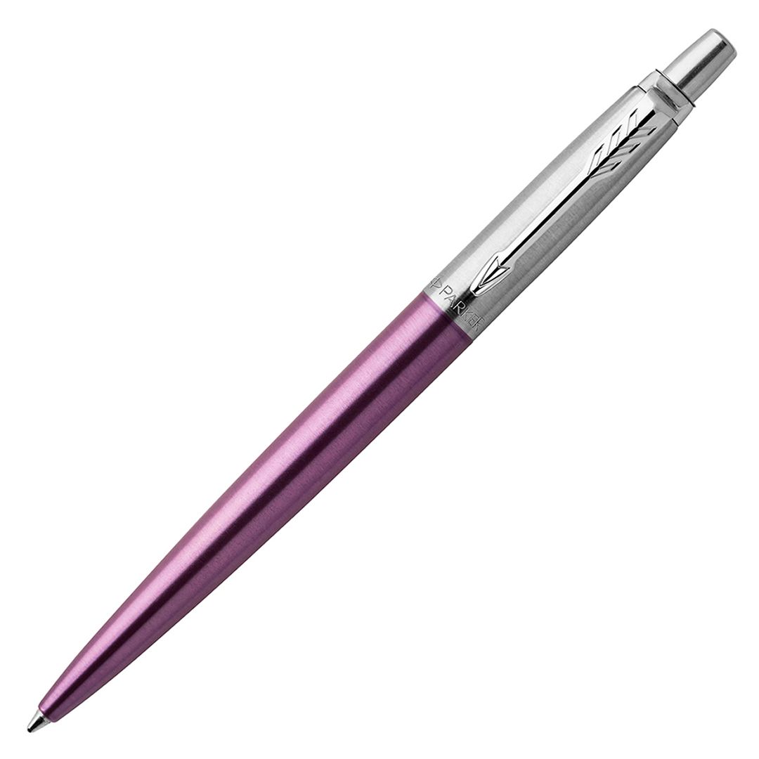 Набор подарочный Parker "Jotter Victoria Violet CT", ручка шариковая 1 мм и чехол / Ручки премиум-класса oe.kz Набор подарочный Parker "Jotter Victoria Violet CT", ручка шариковая 1 мм и чехол / Ручки премиум-класса