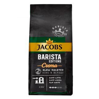 Кофе дәндері Jacobs Barista Crema, орташа қуырылған, 230 гр / Дәнді кофе