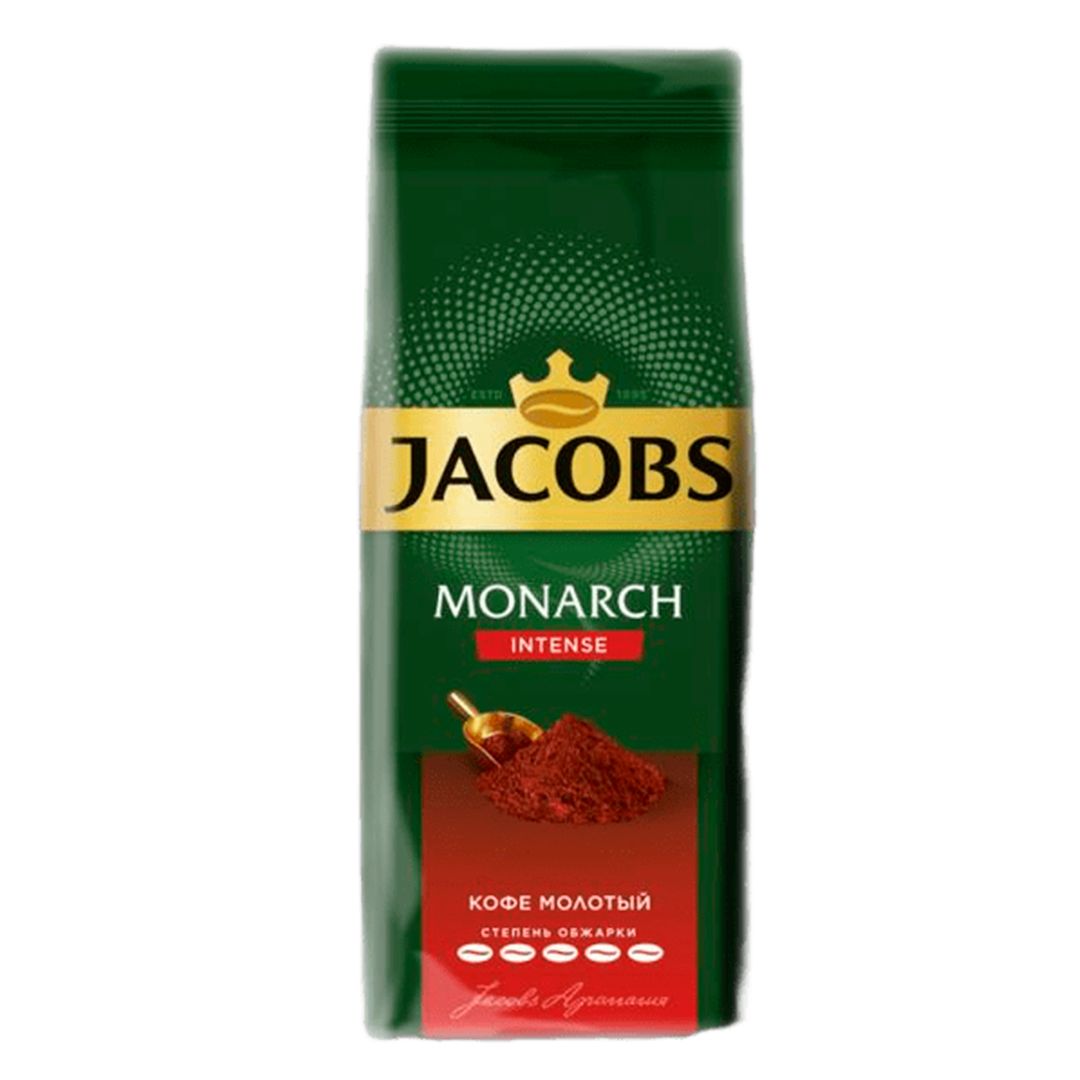 Кофе молотый Jacobs Monarch Intense, 230 гр / Кофе молотый
