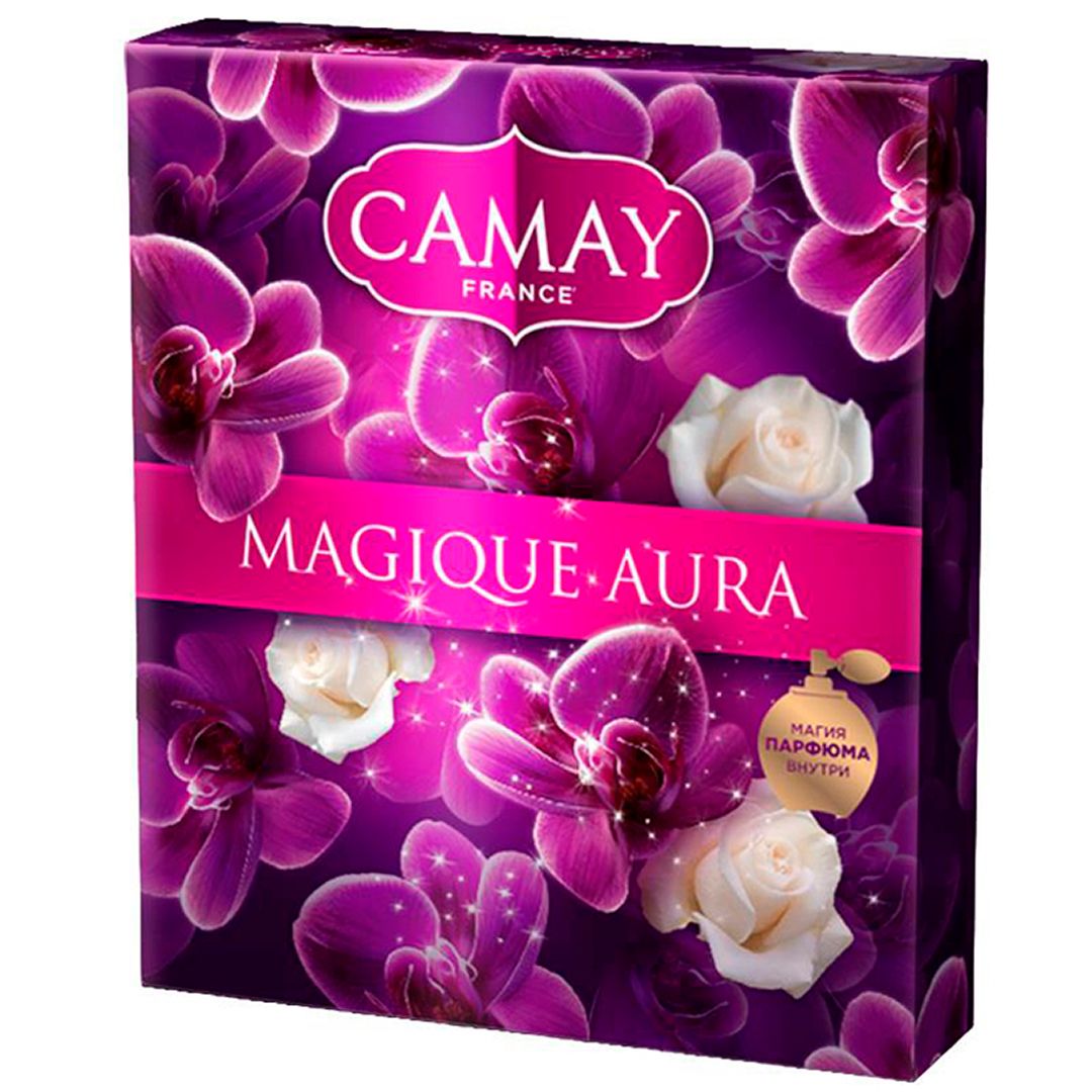 Подарочный набор Camay "Magique Aura", гели для душа "Классик" и "Магическое заклинание", 250 мл / Средства для рук