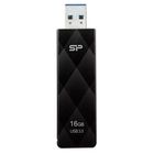 USB-флешка 16 Gb, Silicon Power "Blaze B20", USB 3.0, металлический корпус, черная