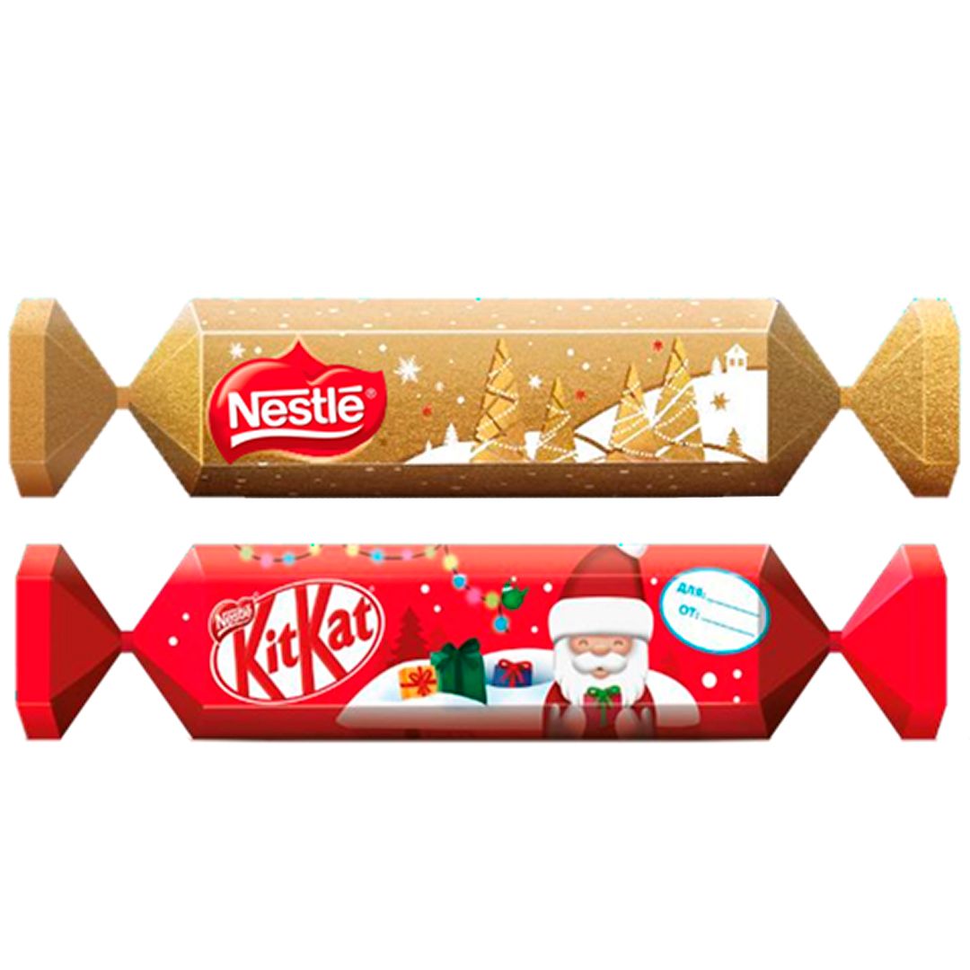 Новогодний подарок Nestle KitKat "Большая Конфета", 239,9 гр / Новогодние подарки