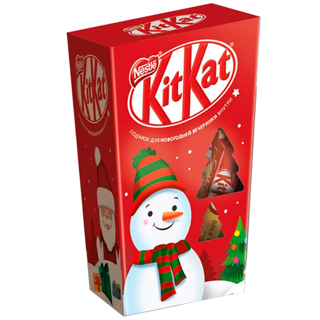 Новогодний подарок Nestle KitKat "Party Box XL", 390.5 гр / Новогодние подарки