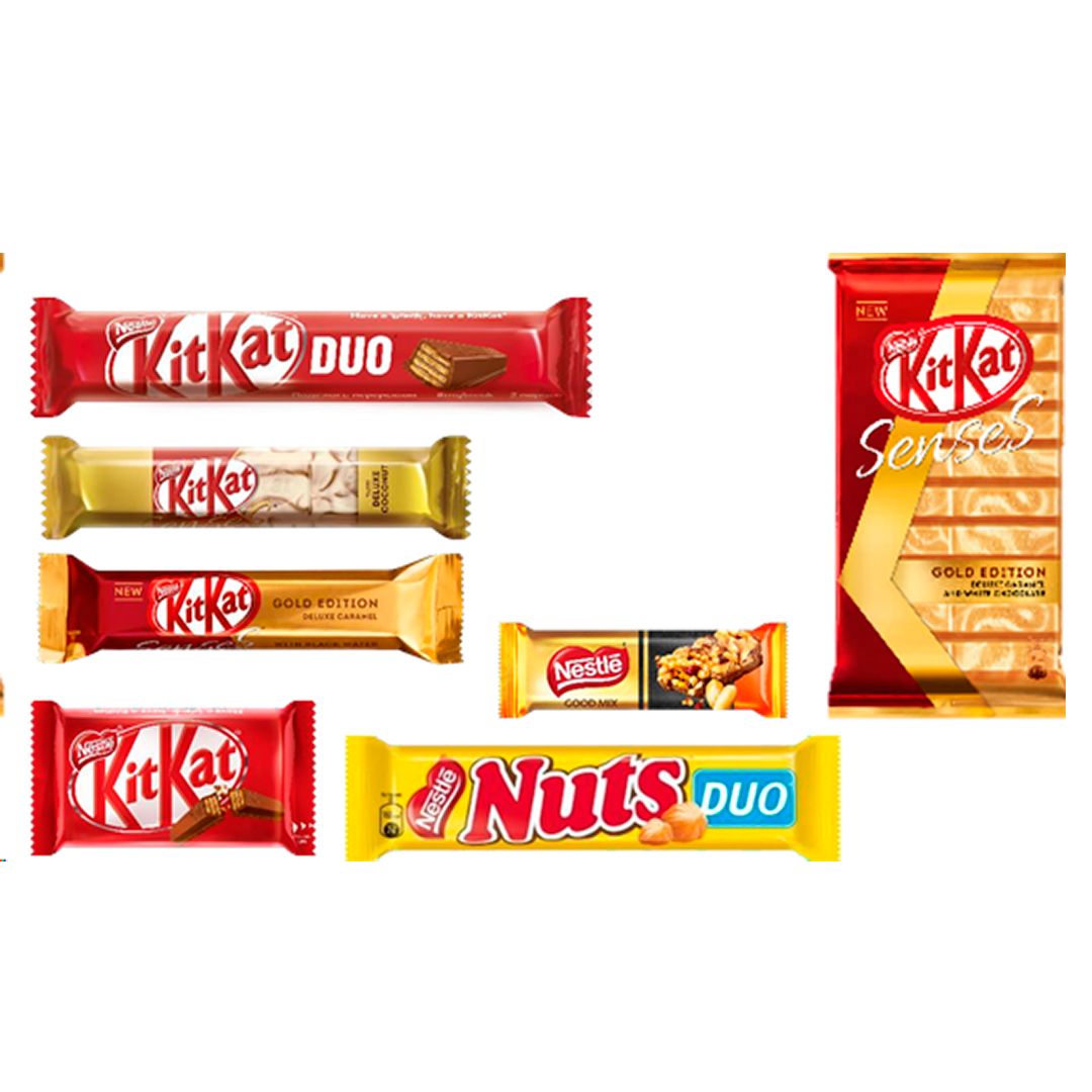 Новогодний подарок Nestle KitKat "Party Box XL", 390.5 гр / Новогодние подарки №2