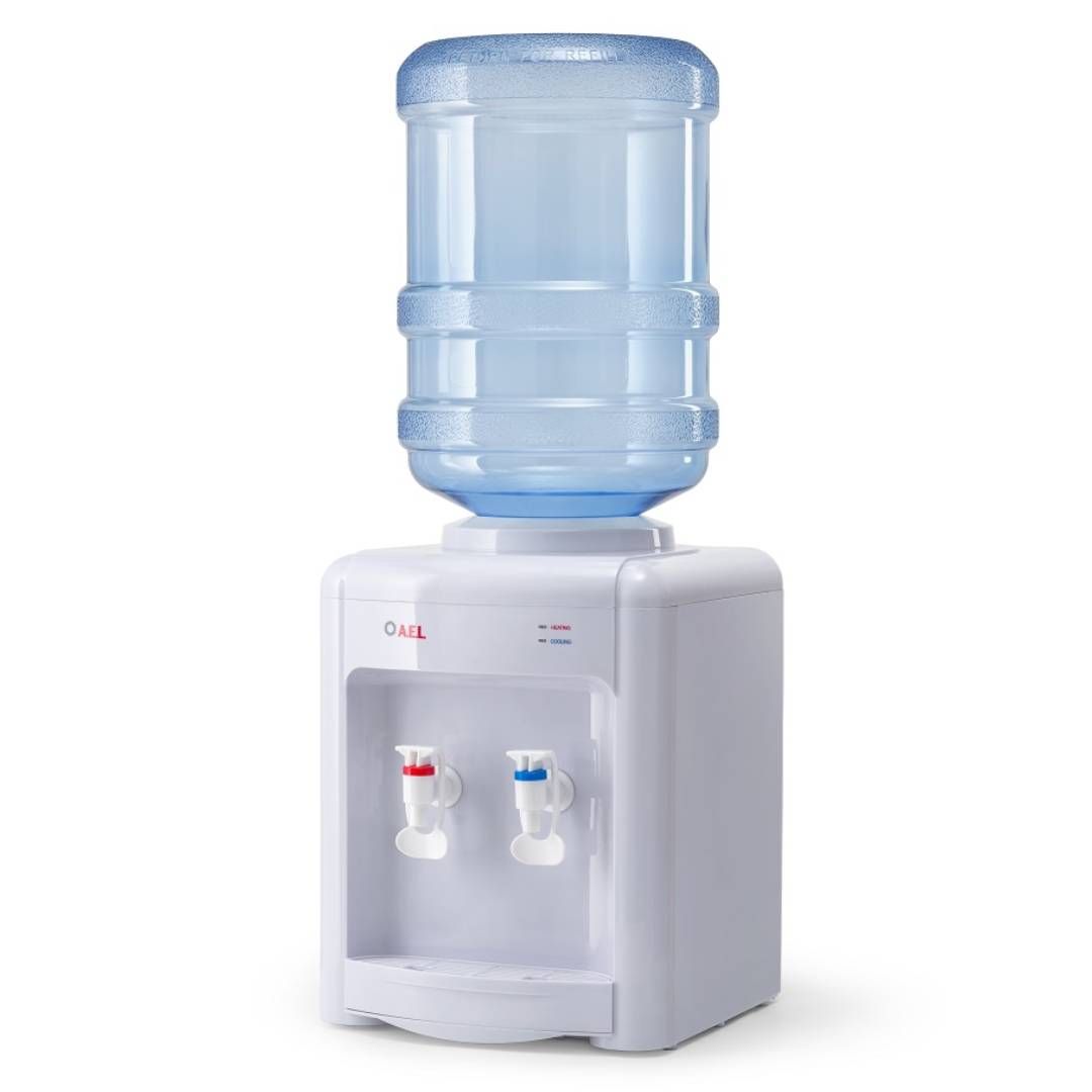 Су кулері TD-AEL-340 v.2, үстелді, ақ, 500Вт, салқындатқышпен / Су диспенсерлері №2