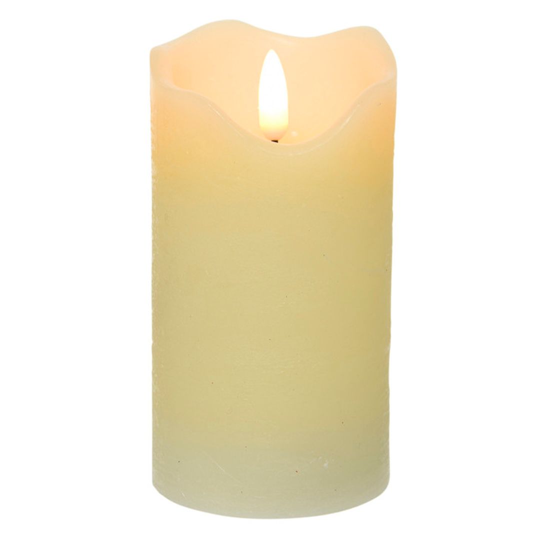 Светильник "Свеча", восковой, LED, тип элементов питания ААА, кремовый / Украшение интерьера oe.kz Светильник "Свеча", восковой, LED, тип элементов питания ААА, кремовый / Украшение интерьера