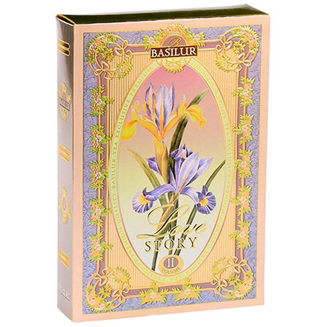 Чайный набор Basilur Love Story Vol 2, черный и зеленый, 75 гр, листовой / Чай листовой oe.kz Чайный набор Basilur Love Story Vol 2, черный и зеленый, 75 гр, листовой / Чай листовой